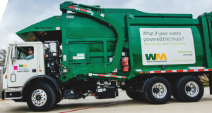 Photo of Waste Managemment Company truck